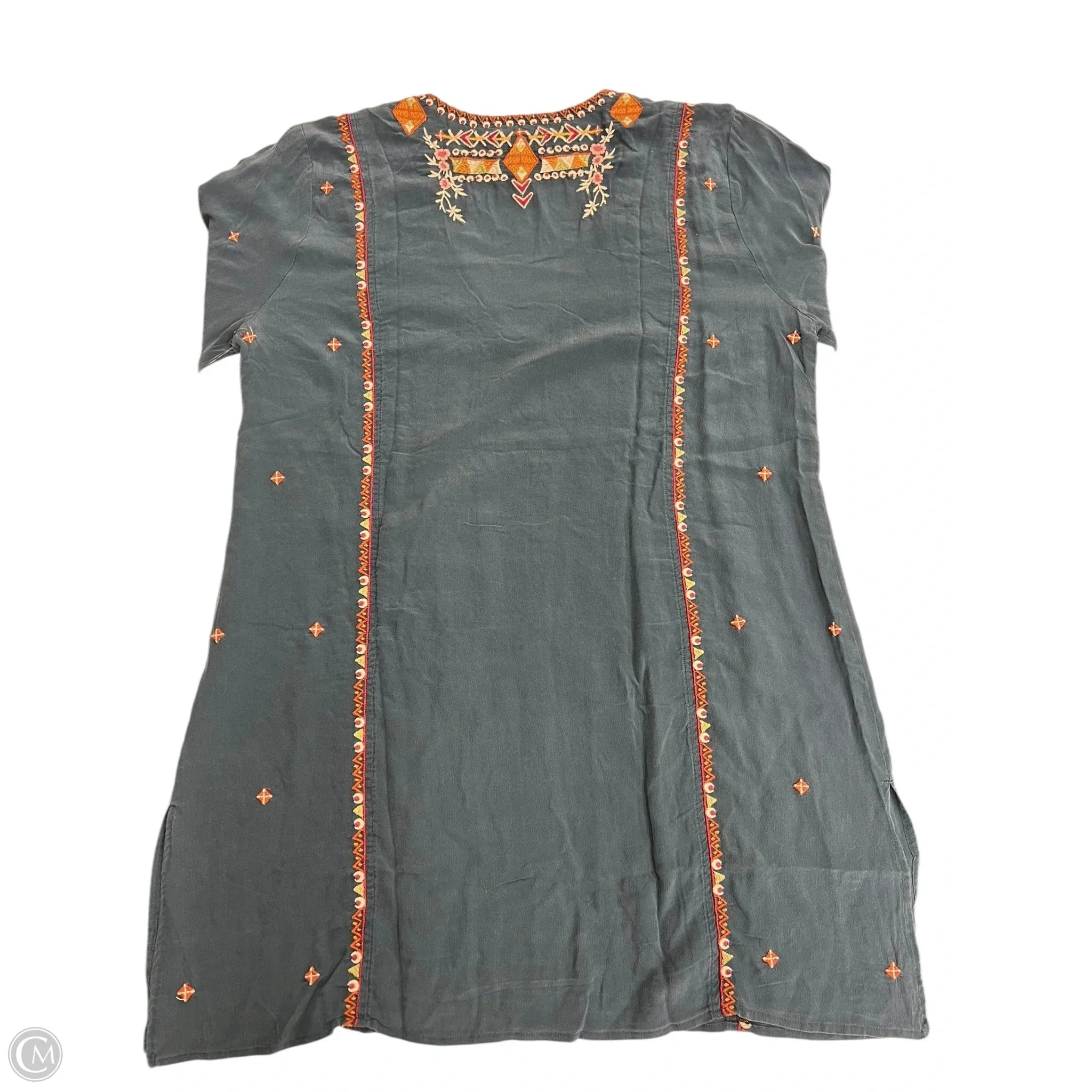 Tunic Long Sleeve By Johnny Was In Blue, Size: M Johnny Was Clothing