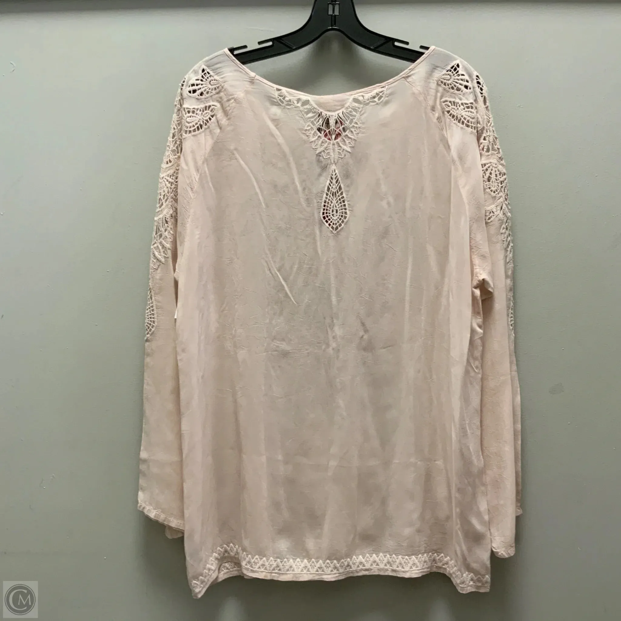Tunic Long Sleeve By Johnny Was In Pink, Size: M Johnny Was Clothing