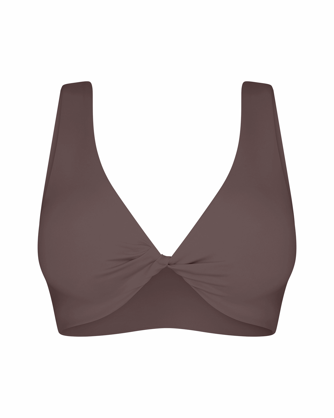 Twisted Plunge Top D - Stormy