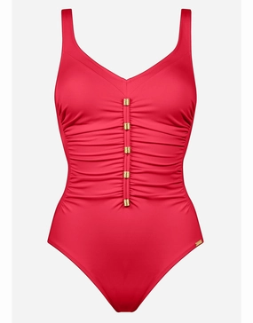 Uni Swimsuit - Coral cup sized swimwear women, supportive swimsuits for large bust