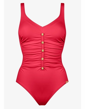 Uni Swimsuit - Coral padded swimwear for women, padded bikini tops