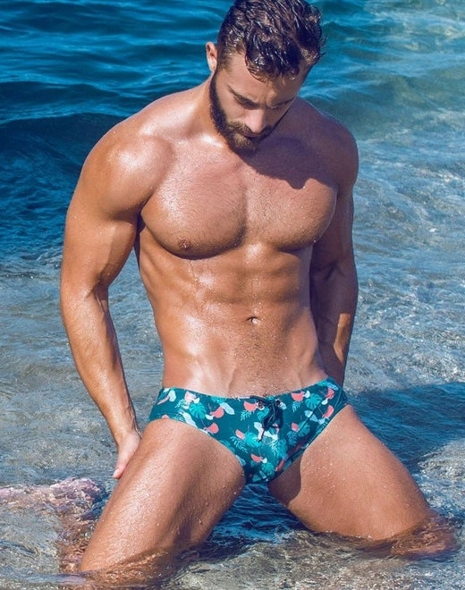 V10 Print Swimwear - Monstera