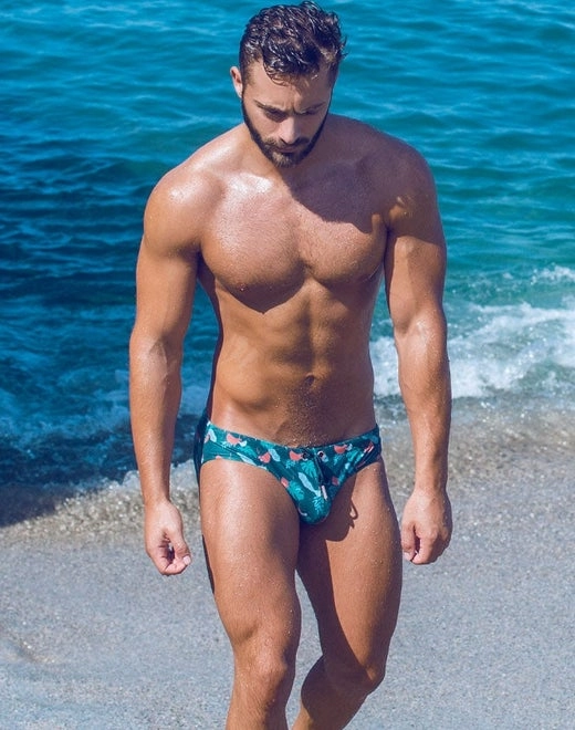 V10 Print Swimwear - Monstera
