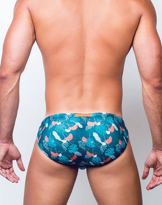 V10 Print Swimwear - Monstera