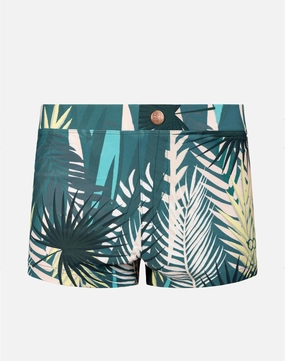 V60 Bondi Print Swim Trunks - Feuille Green mens swim briefs, simple swimwear for men