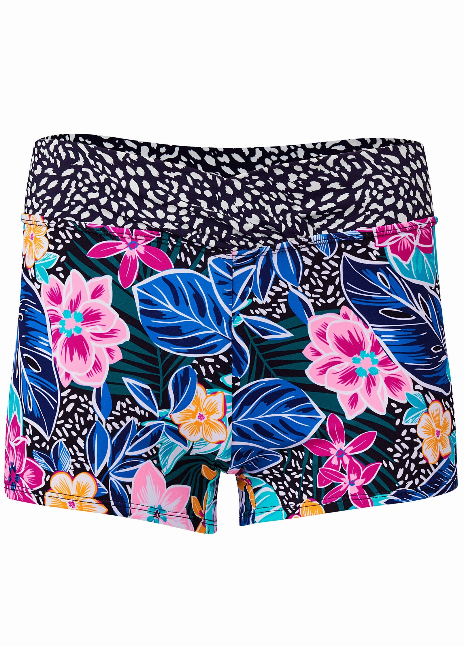 V-Front Swim Shorts - Island Vibes