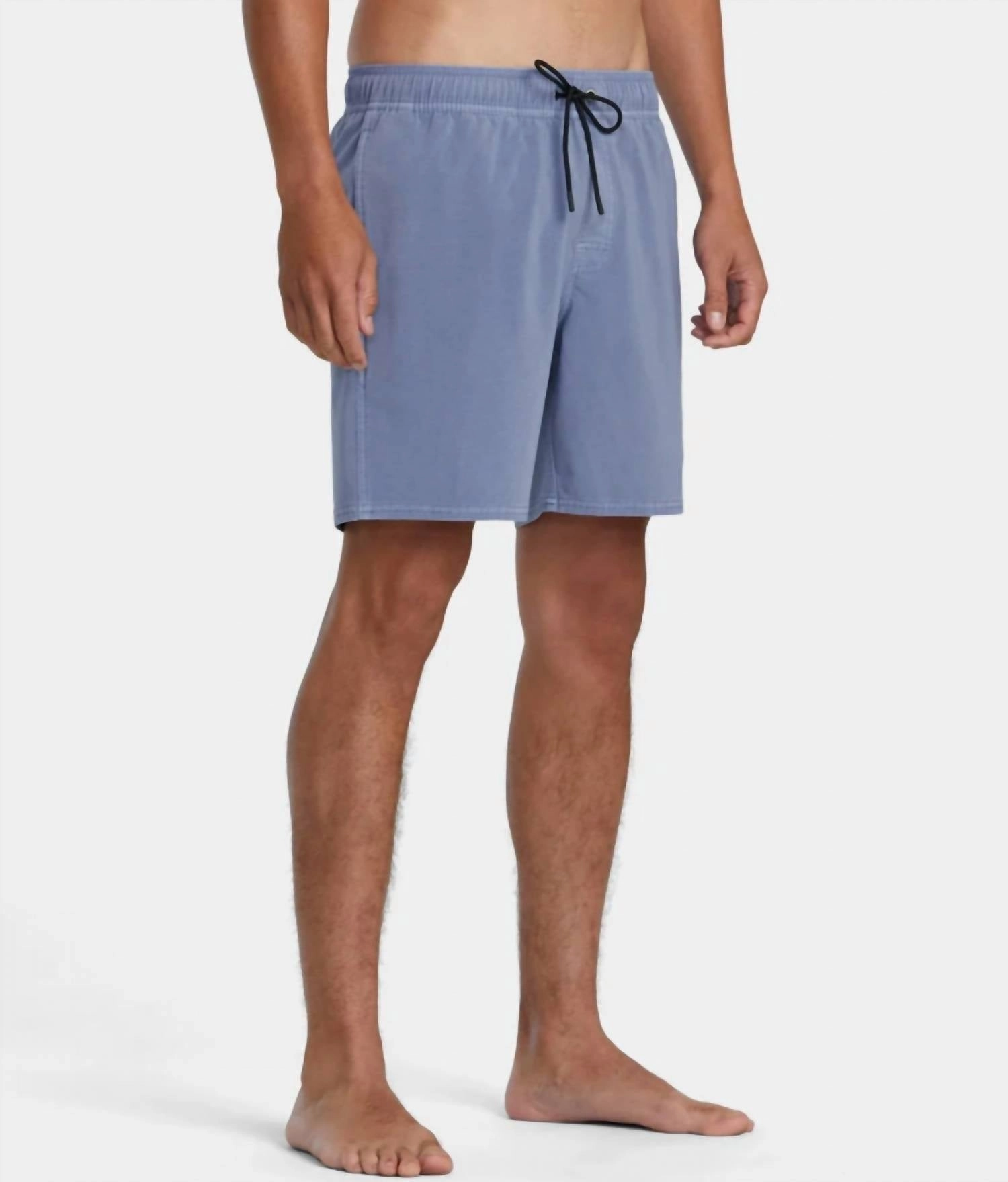 Va Pigment Elastic Short In Blue Tide