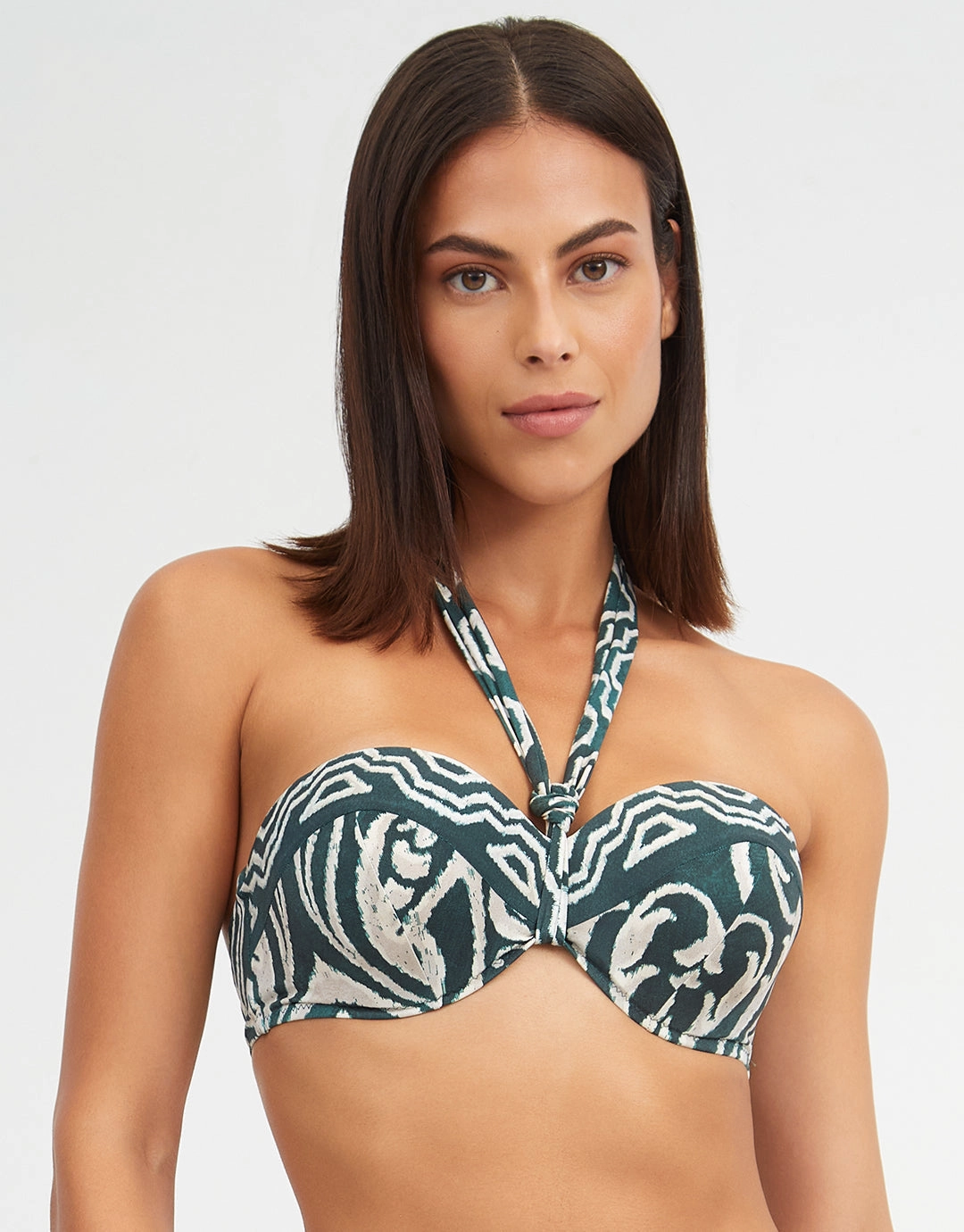 Valeria Bandeau Bikini Top full coverage swim tops, cute bikini tops