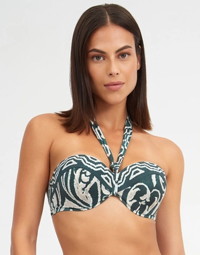 Valeria Bandeau Bikini Top full coverage swim tops, cute bikini tops