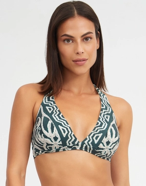 Valeria Plunge Bikini Top full coverage swim tops, cute bikini tops
