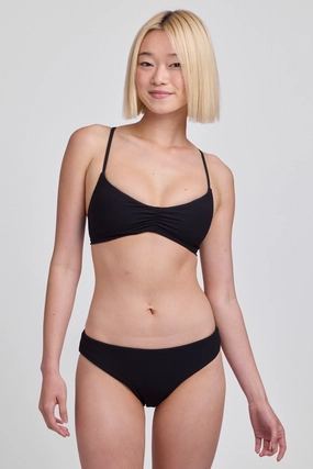 Valle Bikini Bottom - Black all purpose swimwear, comfortable swimwear for everyone