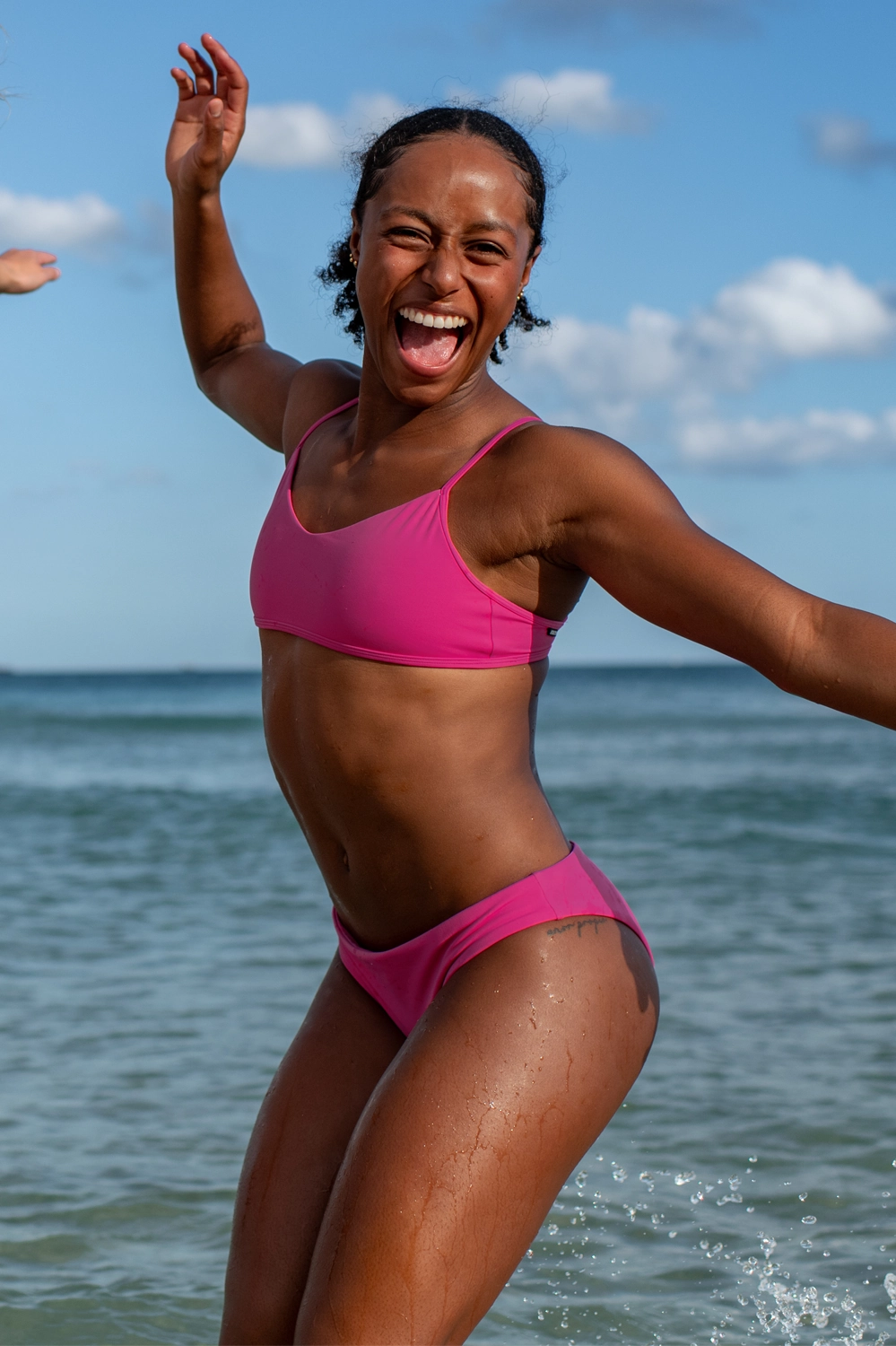 Valle Bikini Bottom - Snapdragon inclusive swimwear styles, all season swimwear options