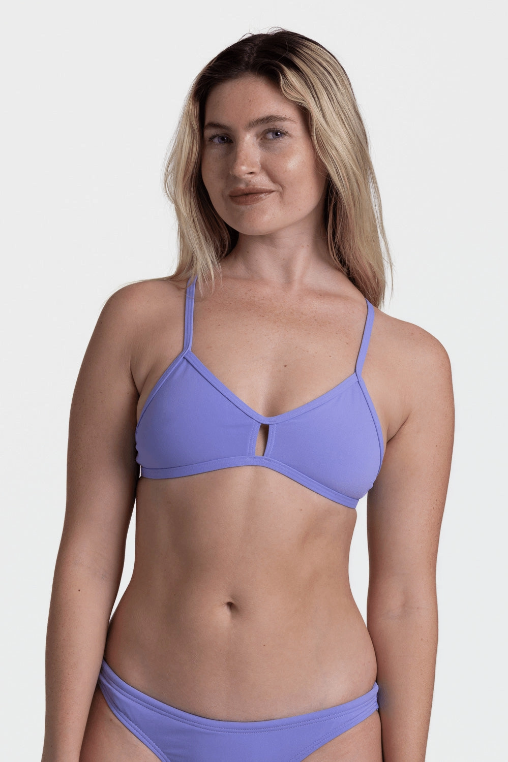 Vent Bikini Top - Lavender