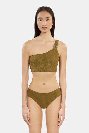 VICTORIA TWO PIECE TOP Kaki two piece swimsuits women, matching bikini sets
