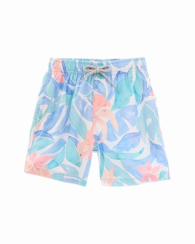 VINTAGE SUMMER 4 Way Stretch Volley Swim Short boys swimwear sets, boys swim trunks