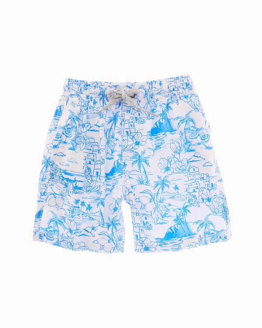 VINTAGE SUMMER 4 Way Stretch Volley Swim Short boys swimwear sets, boys swim trunks