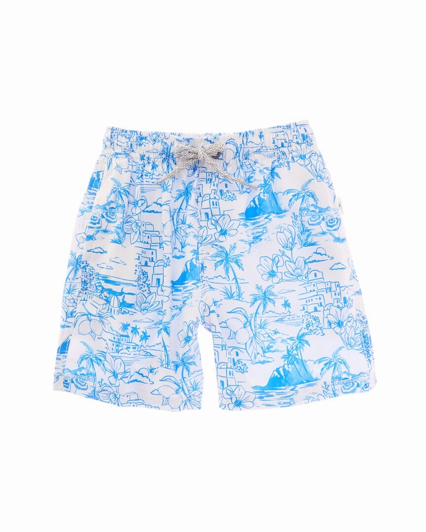 VINTAGE SUMMER 4 Way Stretch Volley Swim Short