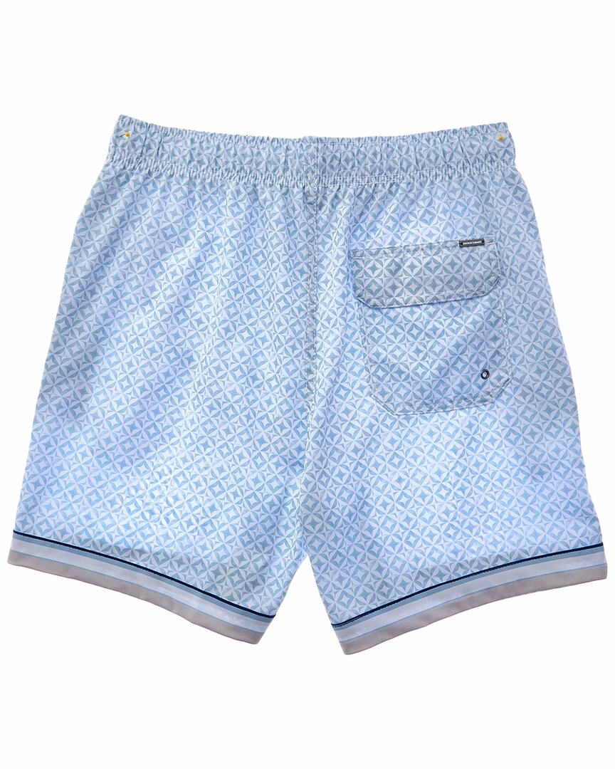 VINTAGE SUMMER 4-Way Stretch Volley Swim Trunk