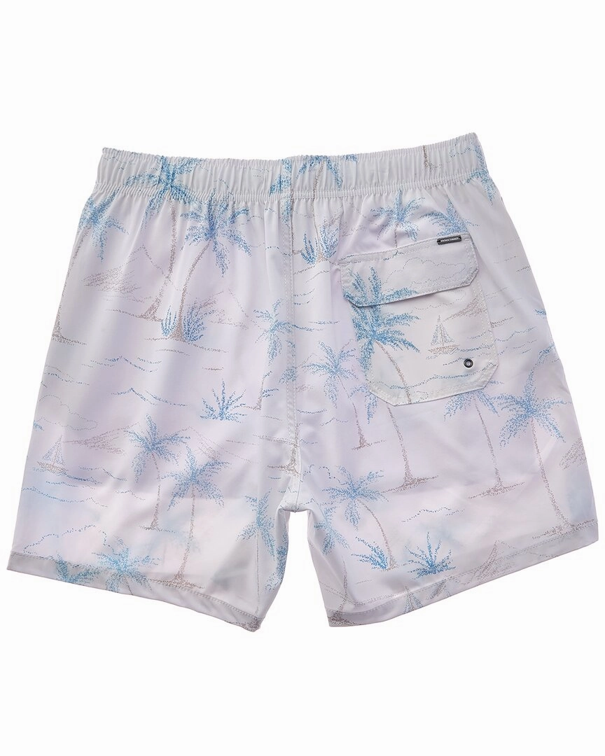 VINTAGE SUMMER 4-Way Stretch Volley Swim Trunk