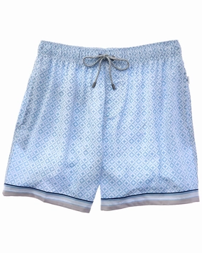 VINTAGE SUMMER 4-Way Stretch Volley Swim Trunk mens full coverage swimwear, stylish mens swim trunks