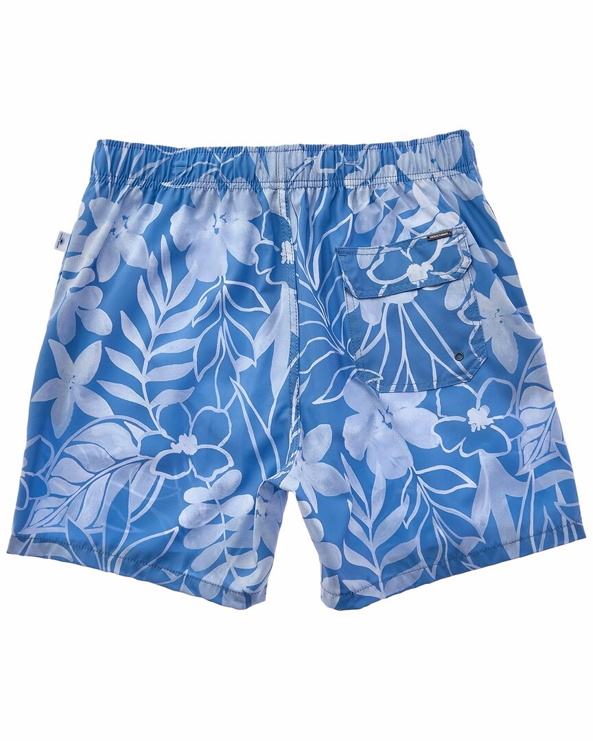 VINTAGE SUMMER 4-Way Stretch Volley Swim Trunk