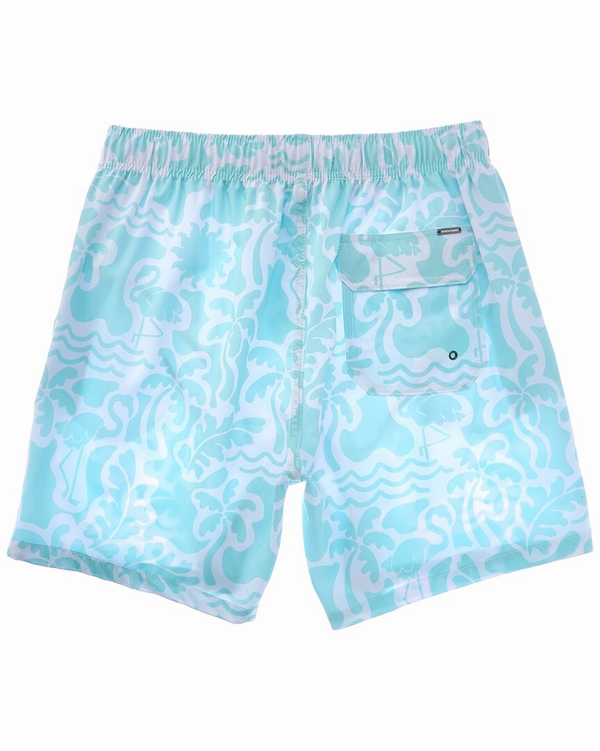 VINTAGE SUMMER 4-Way Stretch Volley Swim Trunk