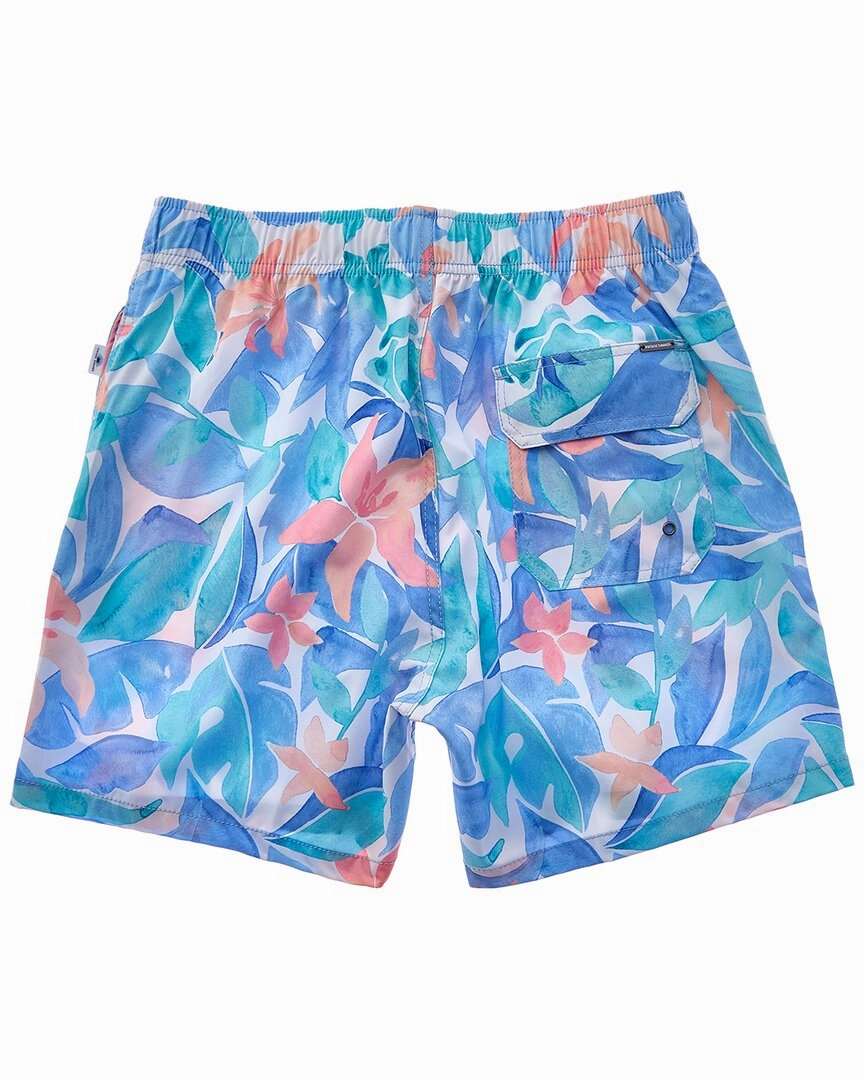 VINTAGE SUMMER 4-Way Stretch Volley Swim Trunk
