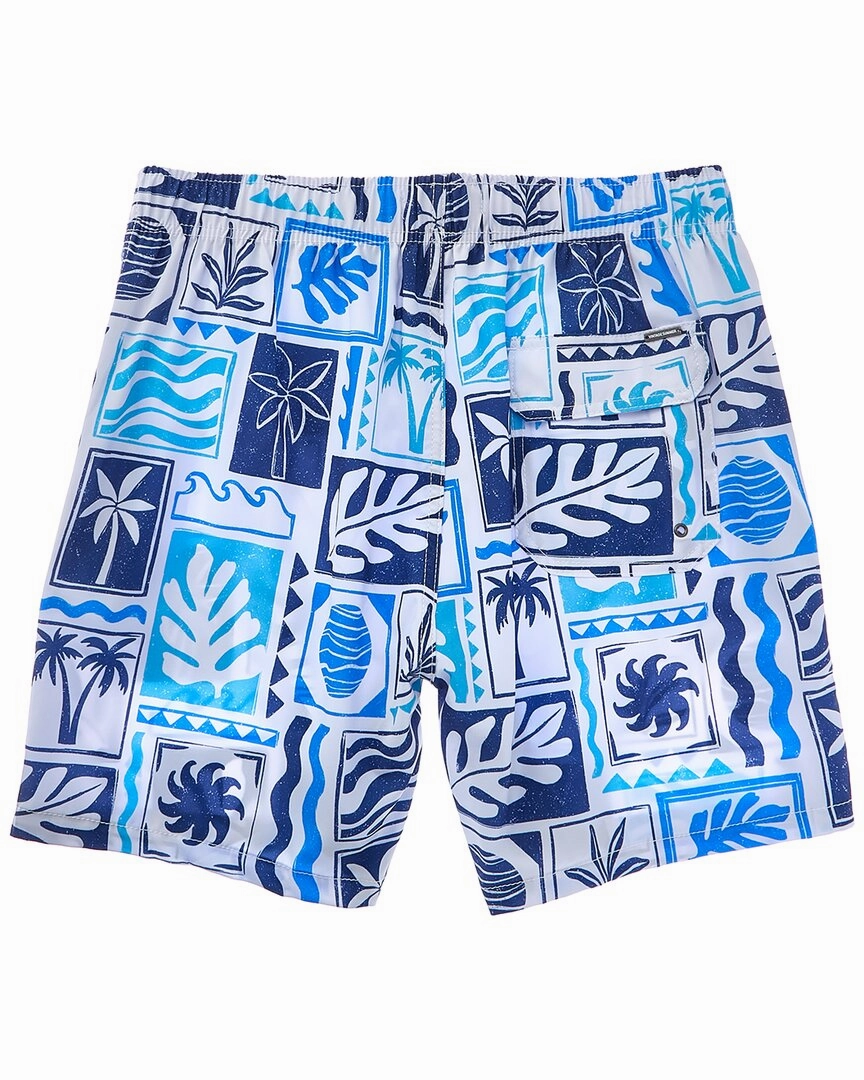 VINTAGE SUMMER 4-Way Stretch Volley Swim Trunk