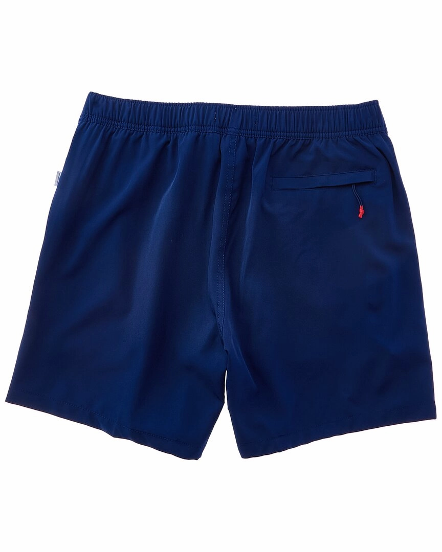 VINTAGE SUMMER Performance Stretch Lined Volley Swim Trunk