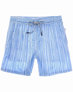 VINTAGE SUMMER Ponji Volley Swim Trunk mens full coverage swimwear, stylish mens swim trunks