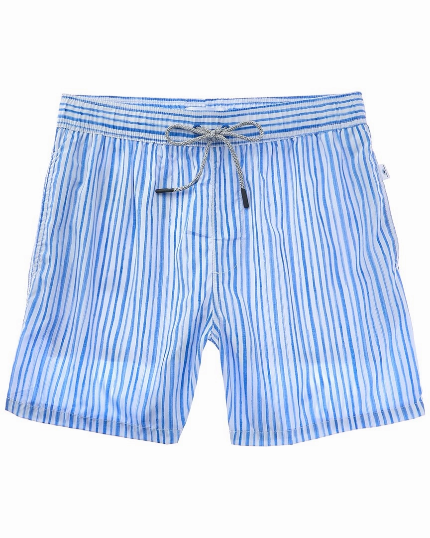 VINTAGE SUMMER Ponji Volley Swim Trunk mens full coverage swimwear, stylish mens swim trunks