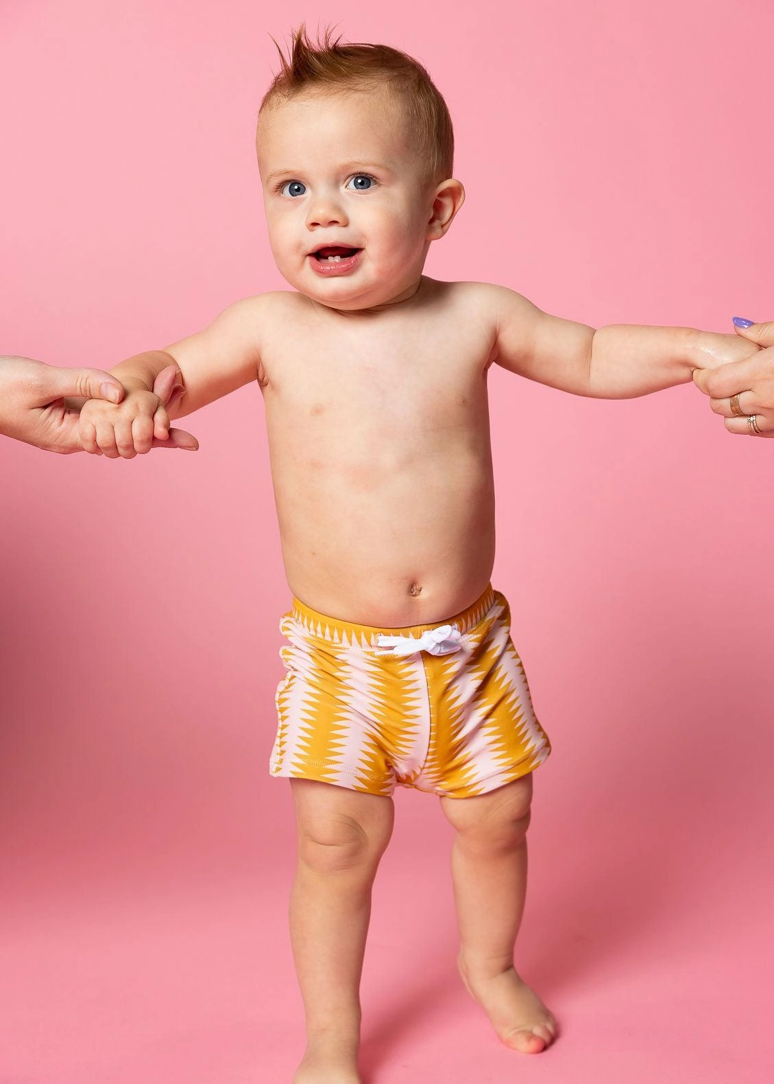 Vintage Triangles | Baby Euro Shorts