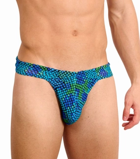 Viper Tan Through Swim Thong tan through swimwear men, mens breathable swimwear