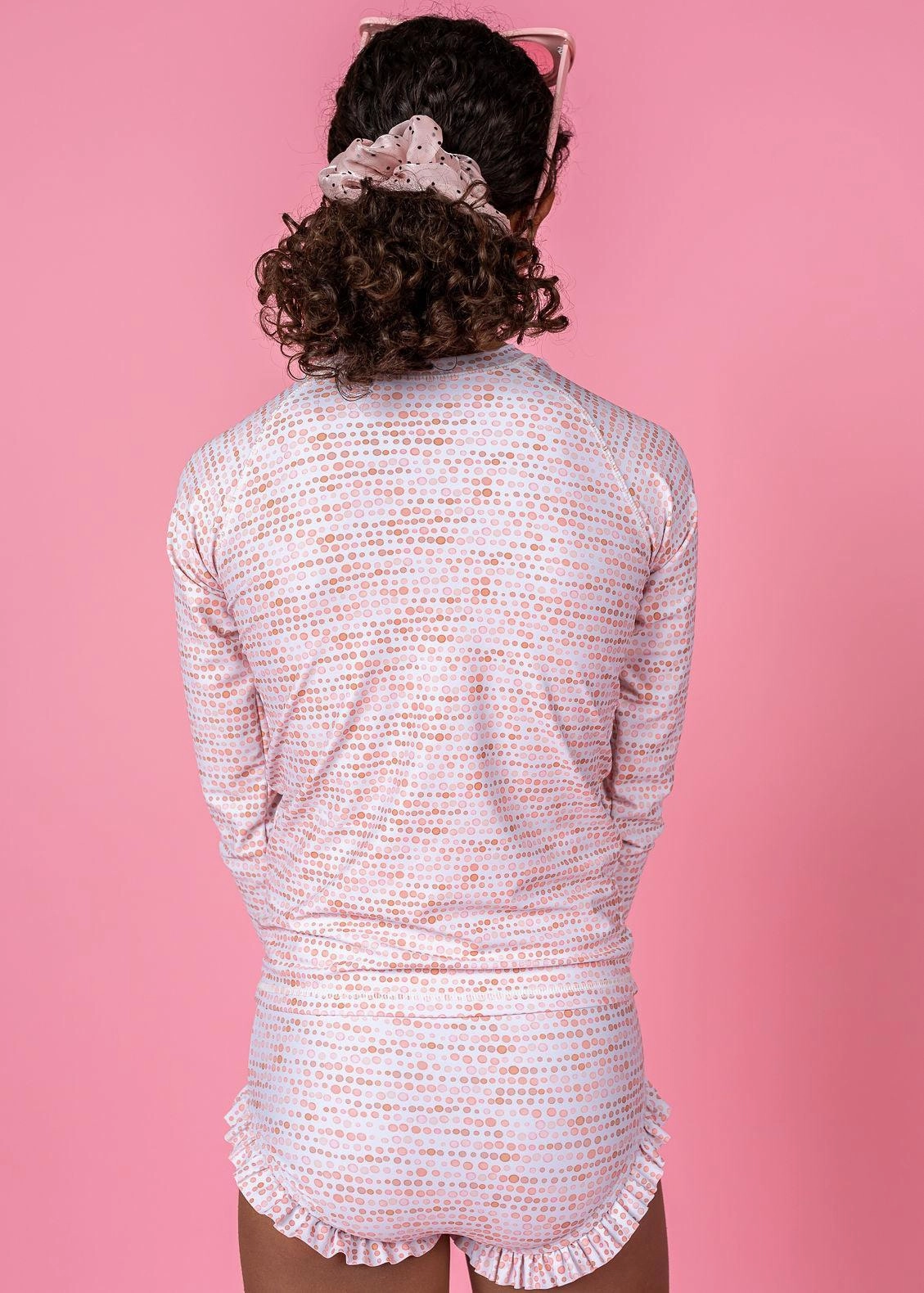 Watercolor Dots | Youth All Ruffled Up Bottoms