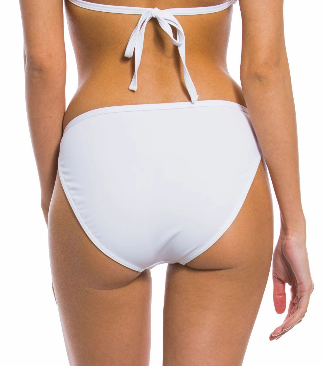 White Tie Side Bikini Tanga