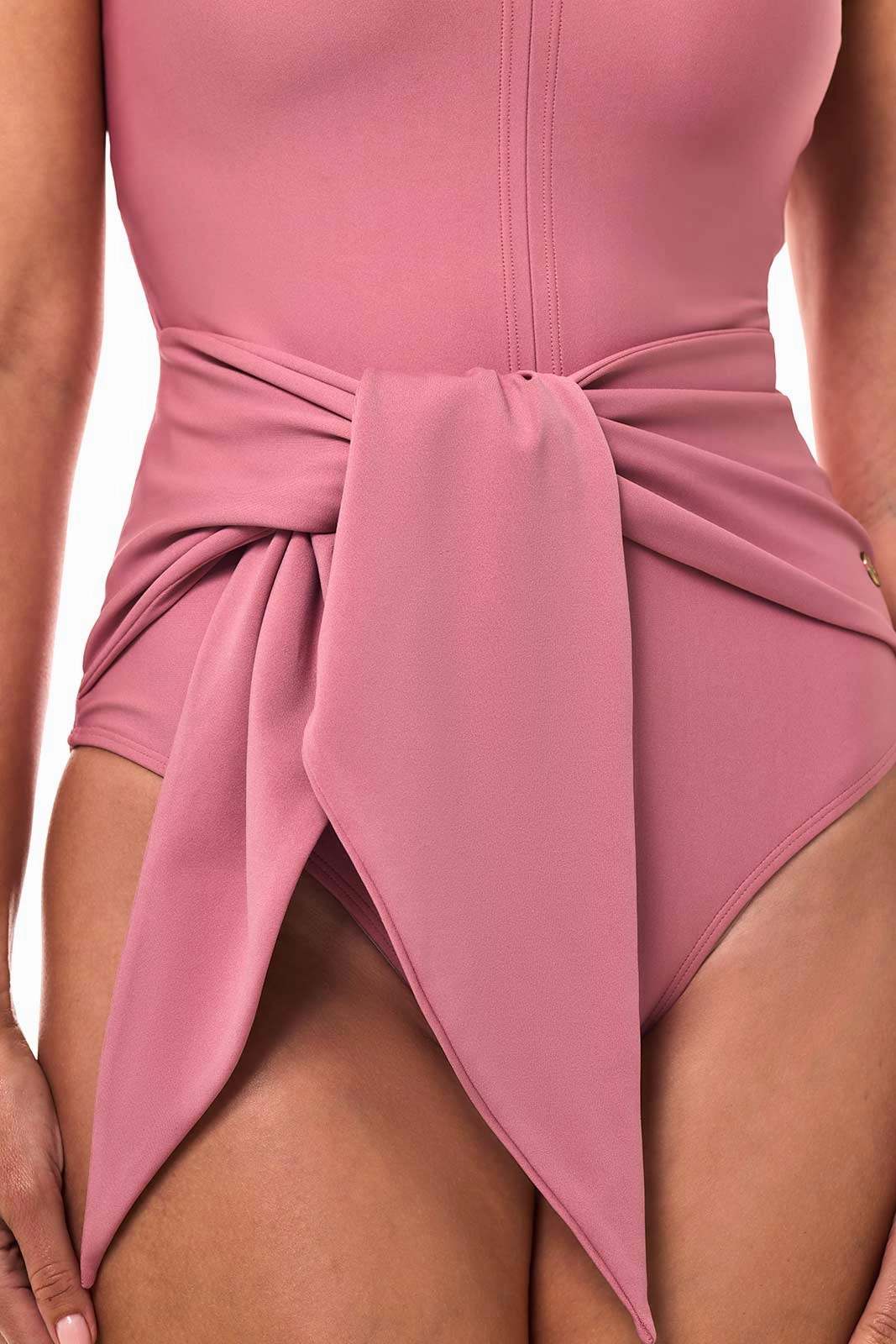 Women's Breakwater Wrap Swimsuit | Terracotta Rose