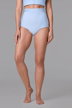 Women's Golden Isles Ultra High Rise Swim Bottom | Skyride womens athletic swimwear, performance swimwear for women