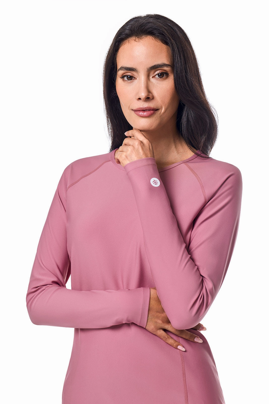 Women's Hightide Long Sleeve Swim Shirt | Terracotta Rose