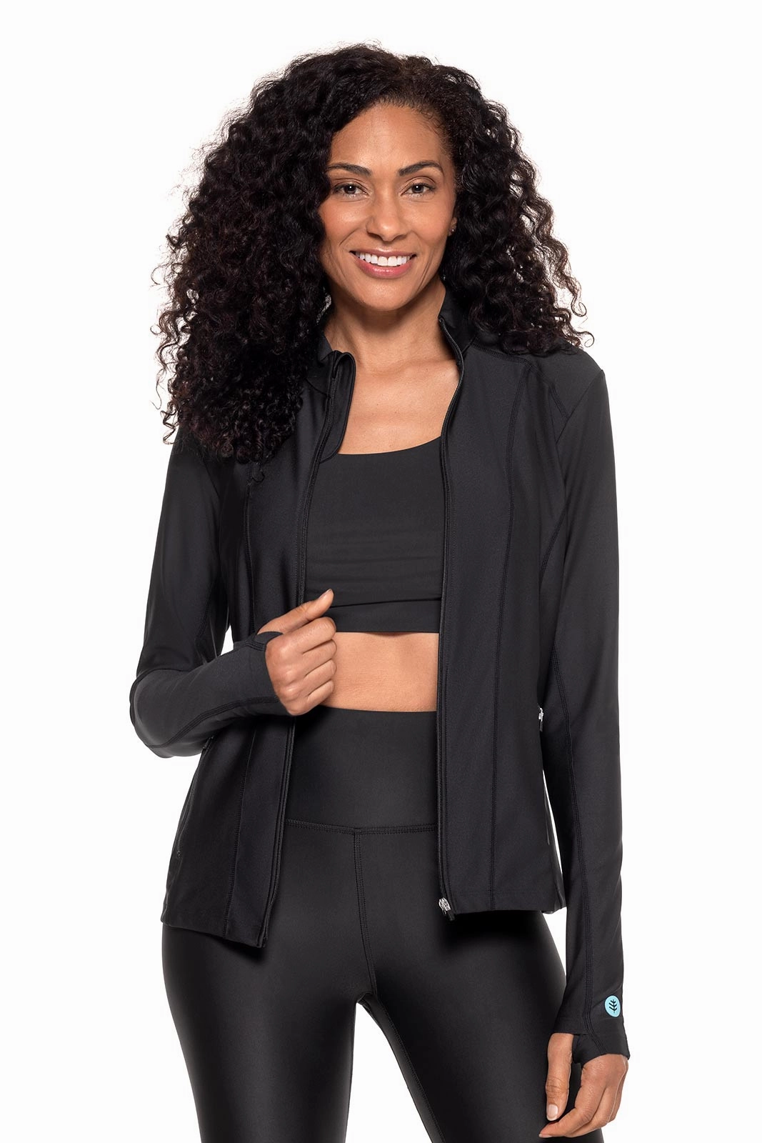 Women's Malawi Swim Jacket | Black