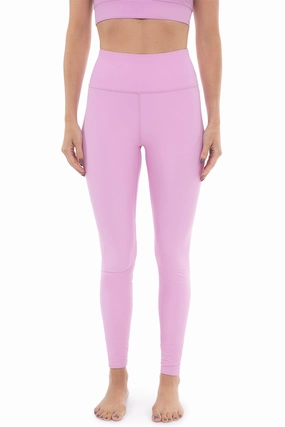 Women's Ocean Sculpt High Rise Swim Legging  | Peony Pink womens athletic swimwear, performance swimwear for women