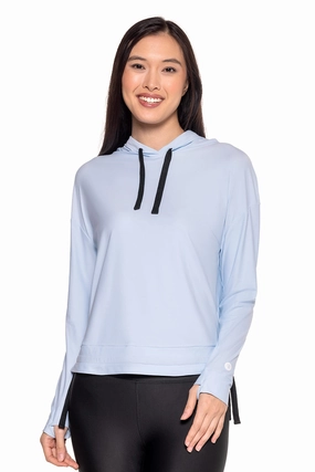 Women's Waikal Swim Hoodie | Skyride adjustable swimsuits for women, breathable swimwear for ladies