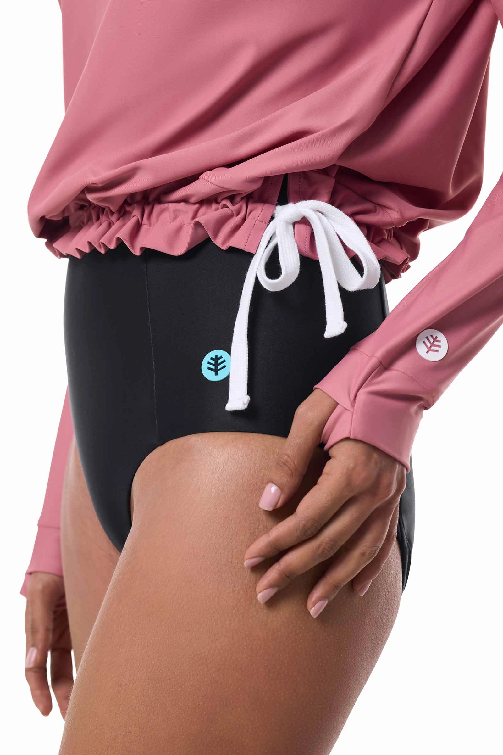 Women's Waikal Swim Hoodie | Terracotta Rose