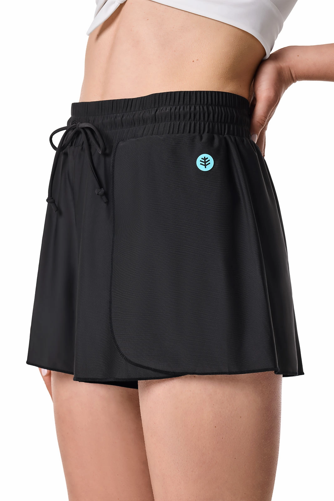 Womens Duval Swim Shorts | Black