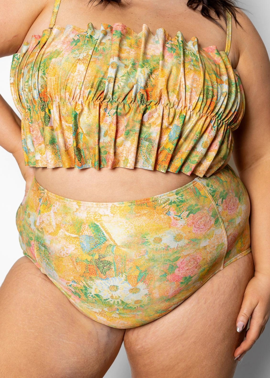 Wonderland Floral | Extended High-Waisted Bottoms