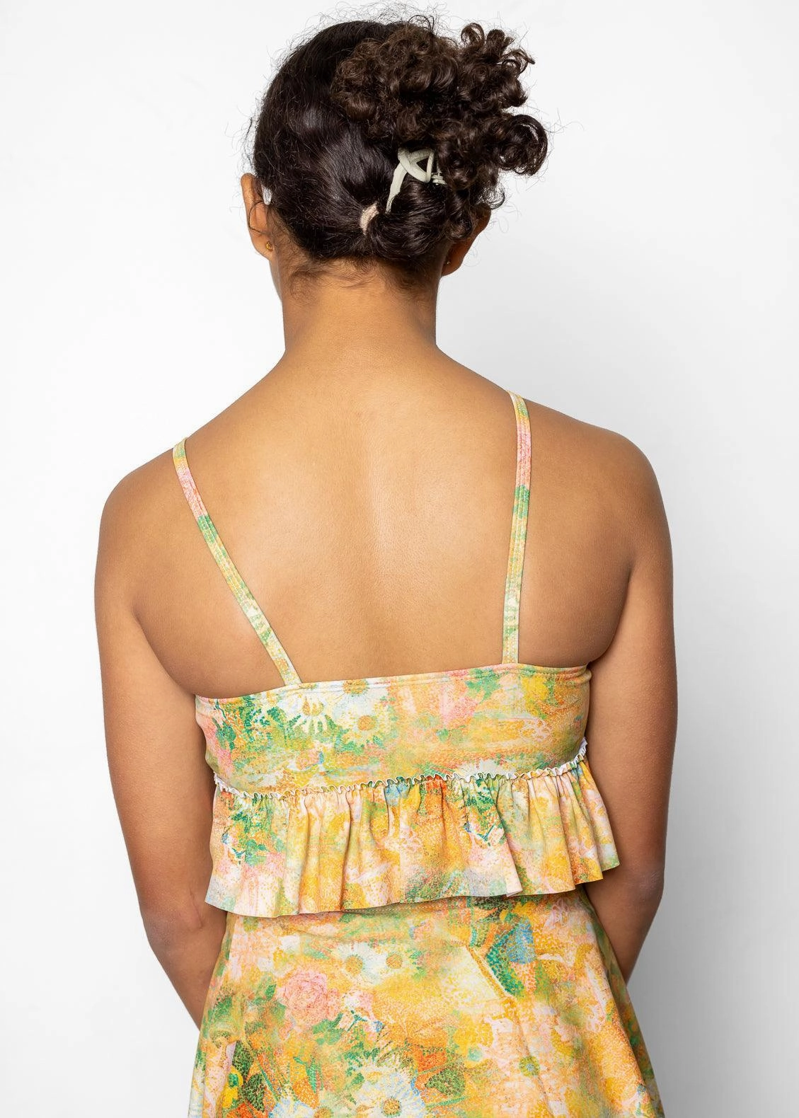 Wonderland Floral | Youth Peplum Top