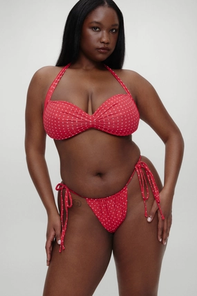x BELLA HADID Sunday Halter Bikini Top - Lovebug swim tops for women, bikini tops with support
