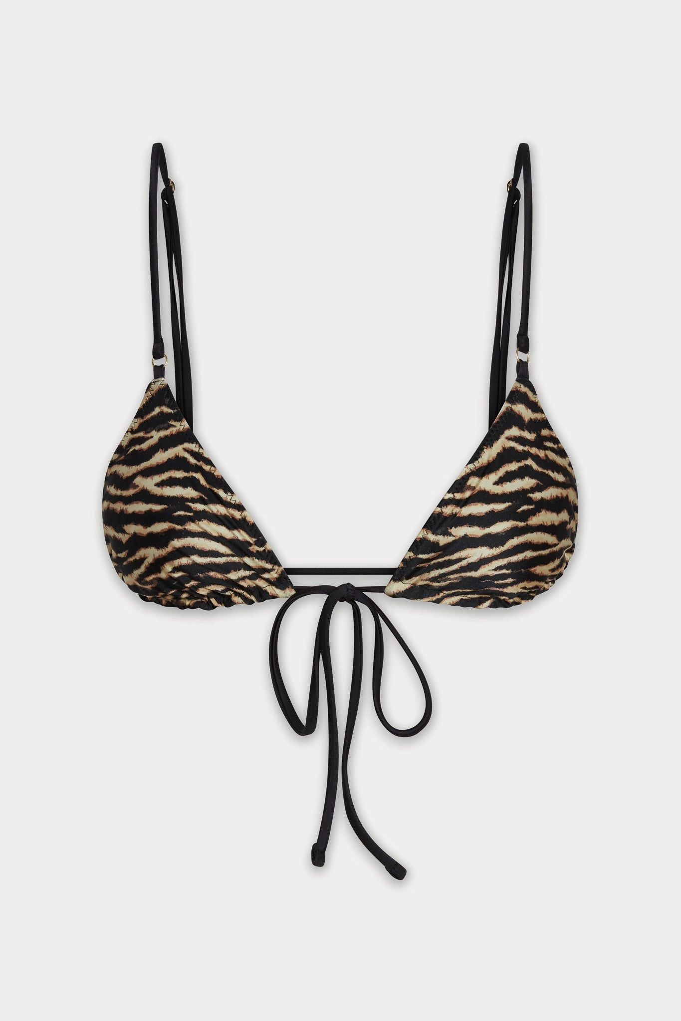 x Ralisation Par Lila Triangle Bikini Top - Vintage Tiger