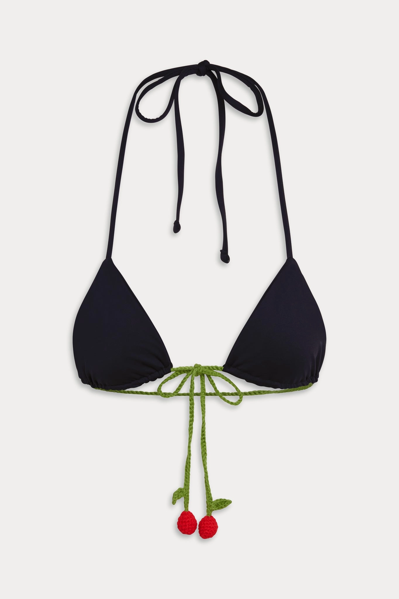 x Ralisation Par Nick Triangle Bikini Top - Cherry Tree