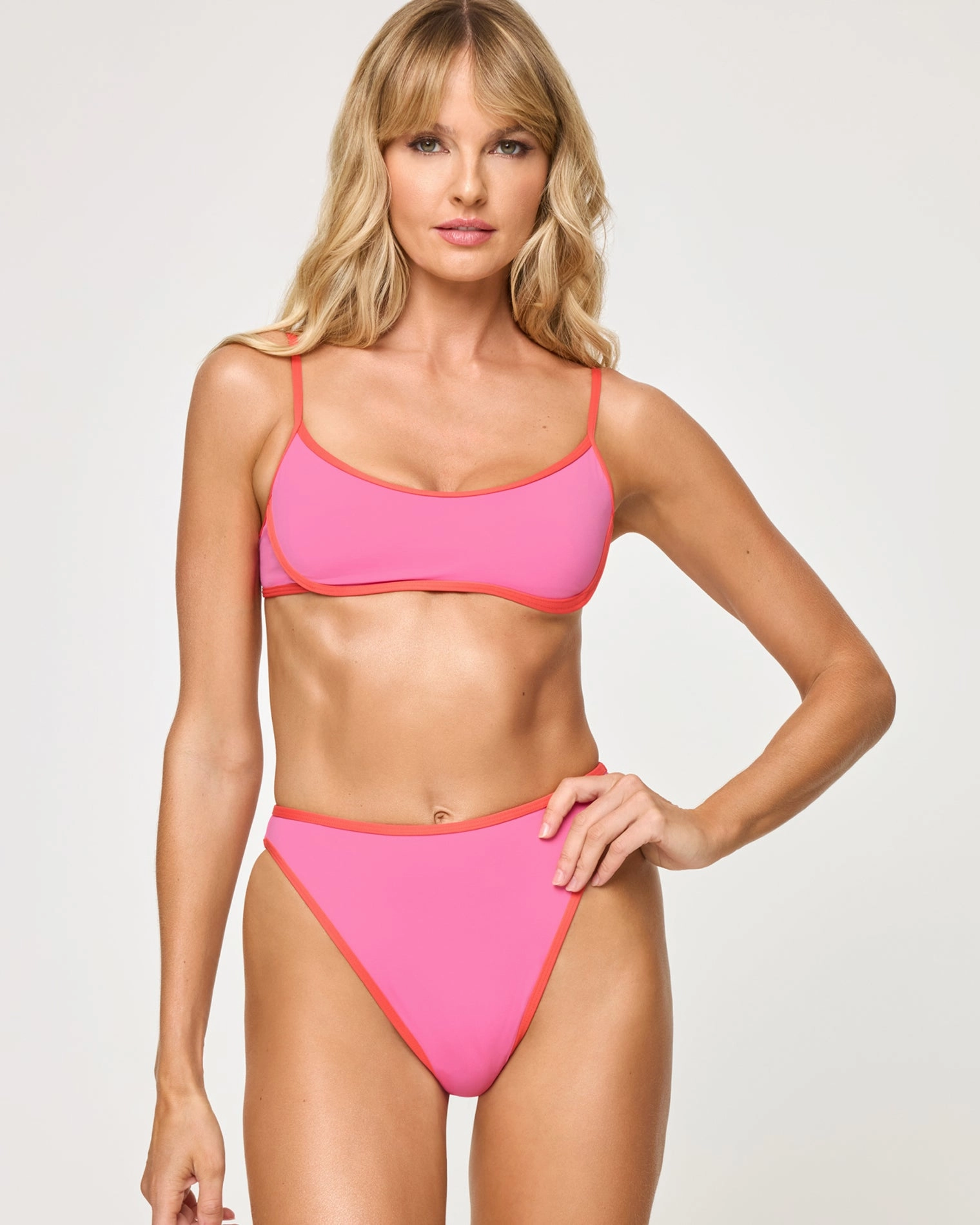 Zella Bikini Top - Bubblegum-Grapefruit