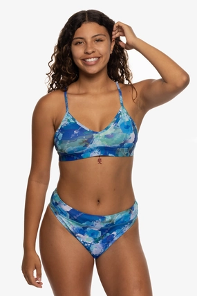 Zoe Bikini Bottom - Flora all types of swimwear, full coverage swimwear for all ages
